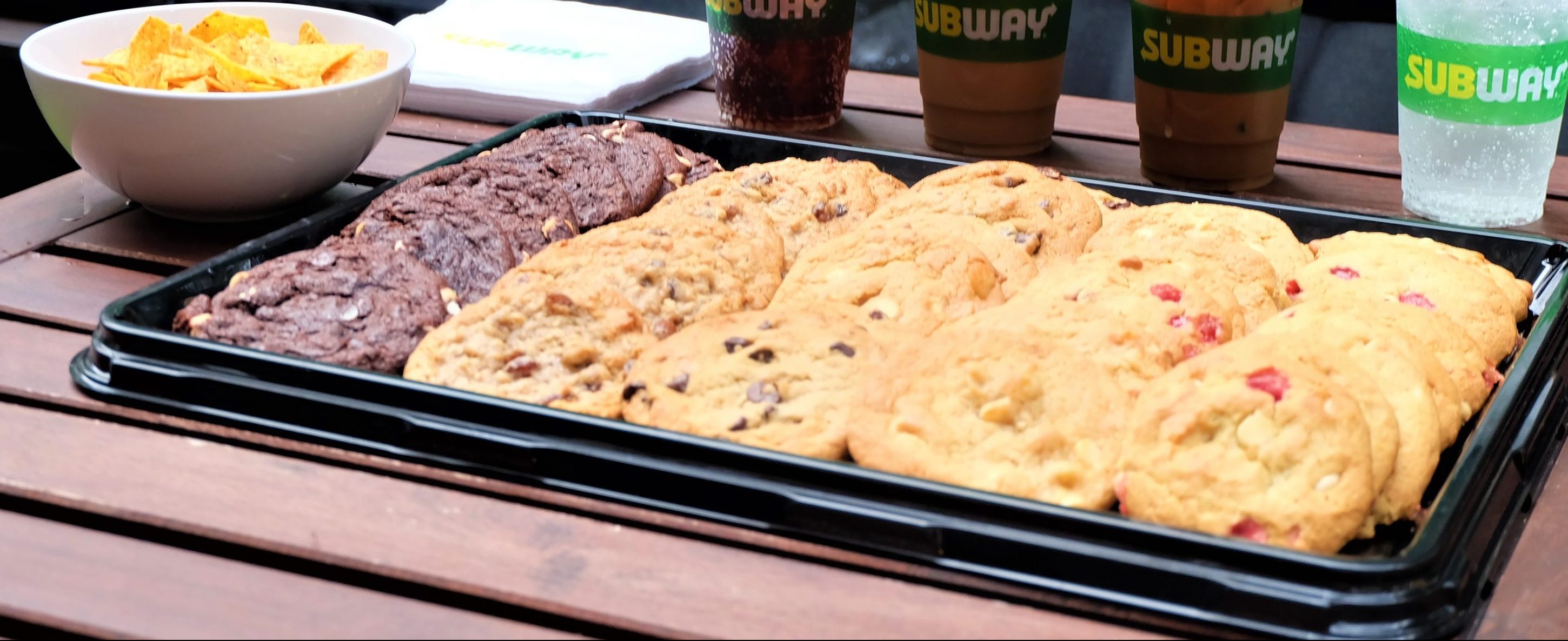 How Much Is A Cookie Tray At Subway